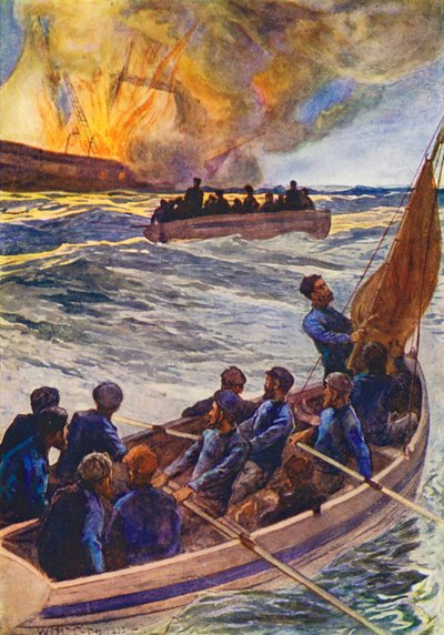 Illustration pour Le Monde de la glace ou la croisière baleinière du Dauphin - William Henry Charles Groome