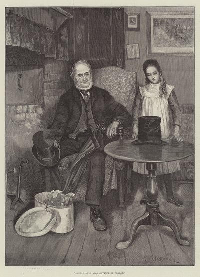 Devrait-on oublier les vieilles connaissances - William Henry Charles Groome