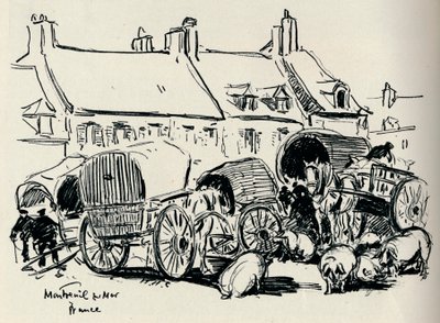 Montreuil-Sur-Mer, France, vers 1907 - William Henry Charlton