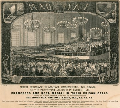 La grande réunion Madiai de 1853 de l