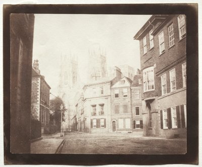 Une scène à York - William Henry Fox Talbot
