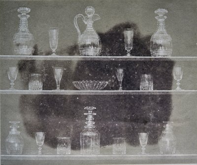 Articles en verre, photographie, de Pencil of Nature, 1844 - William Henry Fox Talbot