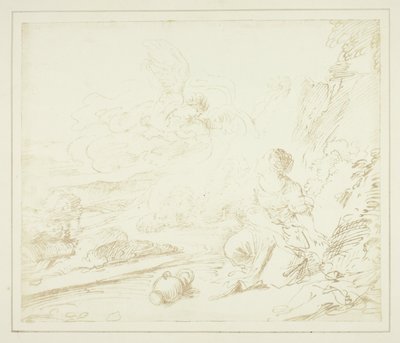 Agar dans le désert - William Henry Fox Talbot