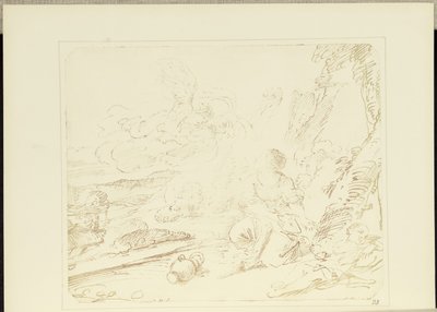 Hagar dans le désert - William Henry Fox Talbot