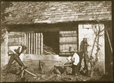 Les bûcherons, 1845 - William Henry Fox Talbot