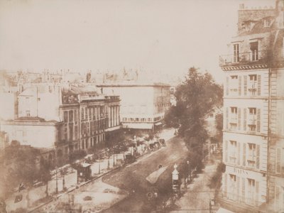 Vue des boulevards à Paris - William Henry Fox Talbot