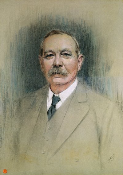Portrait de Sir Arthur Conan Doyle - William Henry Gates