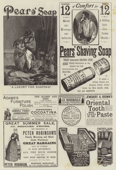 Page de publicités - William Henry Hamilton Trood
