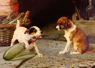 Débouchage de la bouteille, 1887 - William Henry Hamilton Trood