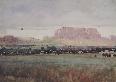 Dans le Pays du Plateau, Colorado - William Henry Holmes