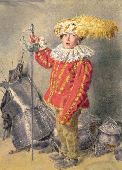 Un guerrier audacieux - William Henry Hunt