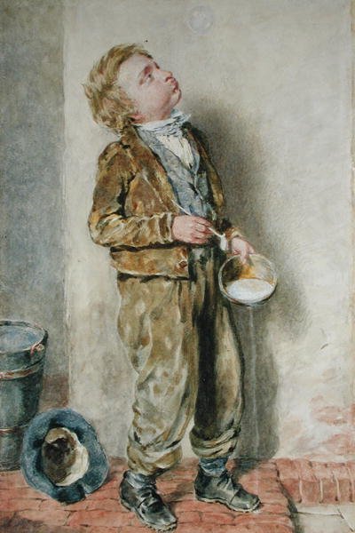 Souffler des bulles - William Henry Hunt