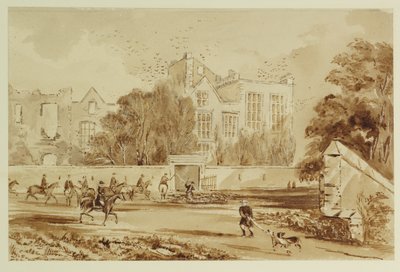 Hardwick Old Hall - William Henry Hunt