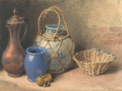 Nature morte avec un pot de gingembre - William Henry Hunt