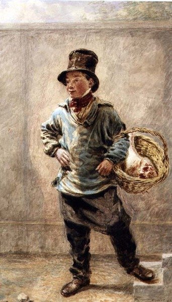 Le garçon boucher - William Henry Hunt