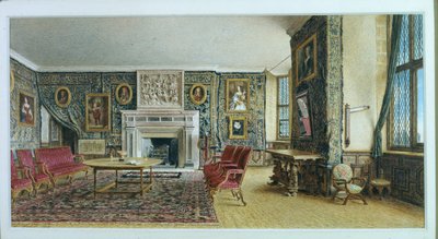 La bibliothèque, Hardwick - William Henry Hunt