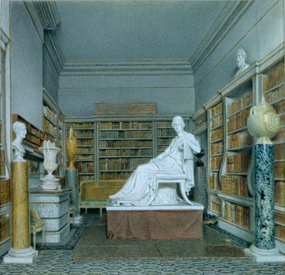 La Vieille Bibliothèque, Chatsworth - William Henry Hunt