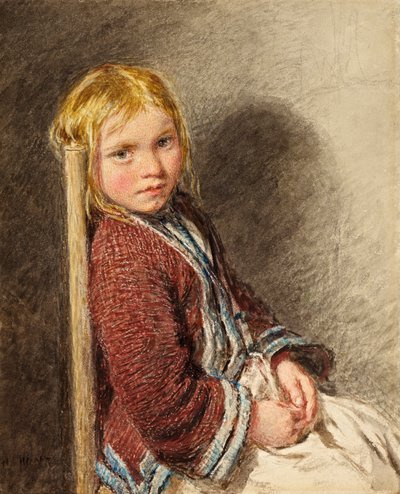 Le modèle timide, vers 1840 - William Henry Hunt