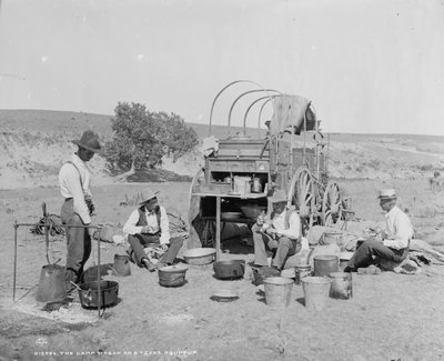 Wagon de camp lors d