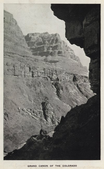 Canyons du Colorado : Grand Canon du Colorado - William Henry Jackson