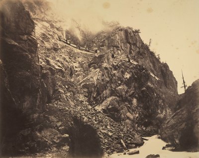 Cañon du Rio las Animas, vers 1882-1886 - William Henry Jackson