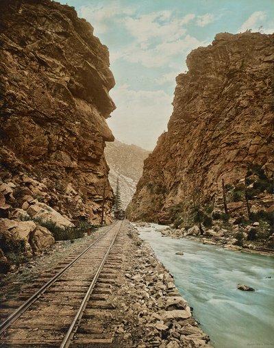 Clear Creek Canyon, Colorado, c.1899 - William Henry Jackson