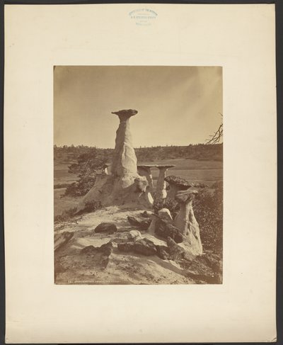 Grès érodés, Monument Park, Colorado - William Henry Jackson