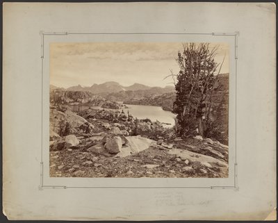 [Pic de Fremont, montagnes de la rivière Wind, Wyoming] - William Henry Jackson