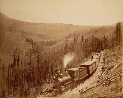 Col Marshall, côté ouest - William Henry Jackson