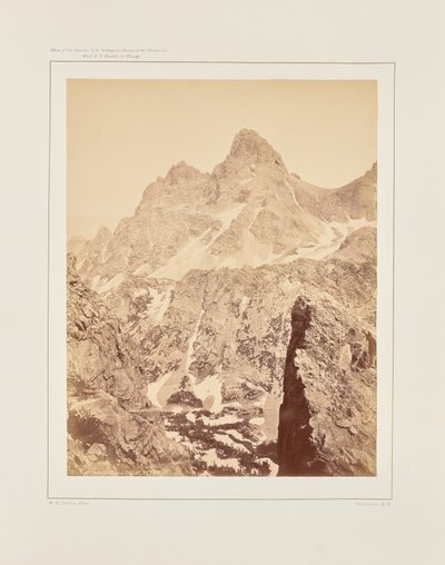 Le Mont Hayden ou le Grand Teton - William Henry Jackson