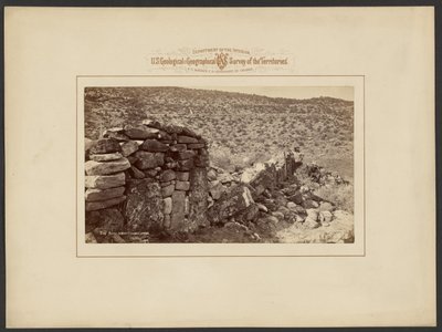 Ruines à Montezuma Cañon - William Henry Jackson