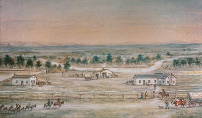 La mission Whitman en 1845 - William Henry Jackson