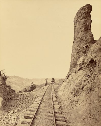 Gorges du Toltec depuis le portail - William Henry Jackson
