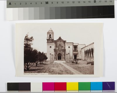 Zacatecas, la Chapelle de la Bufa, 1883-84 (tirage à l