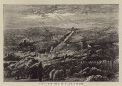 Vue aérienne de Wilhelmshöhe - William Henry James Boot