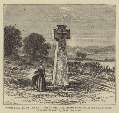 Croix érigée à l