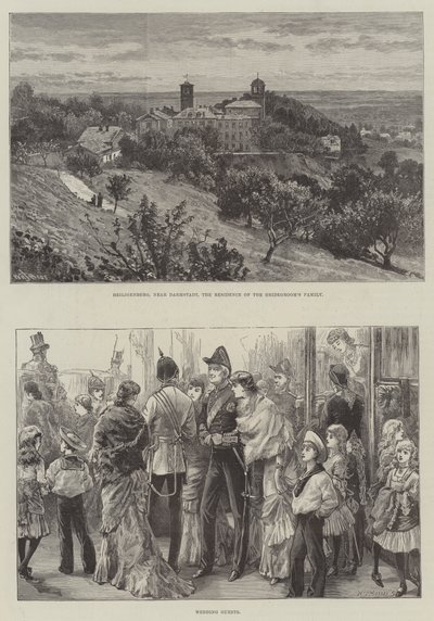 Mariage royal de la princesse Béatrice et du prince Henry de Battenberg - William Henry James Boot