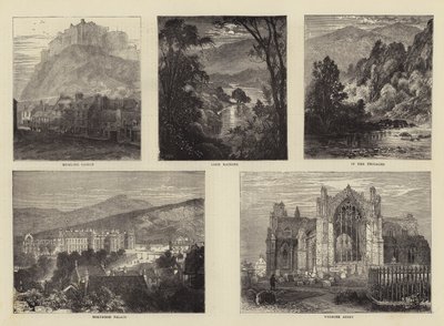 Centenaire de Sir Walter Scott - William Henry James Boot