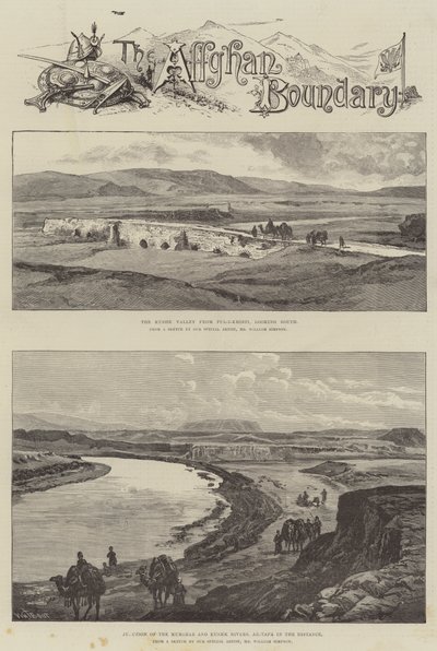 La frontière afghane - William Henry James Boot