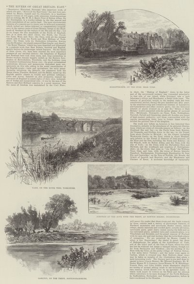 Les rivières de Grande-Bretagne, Est - William Henry James Boot