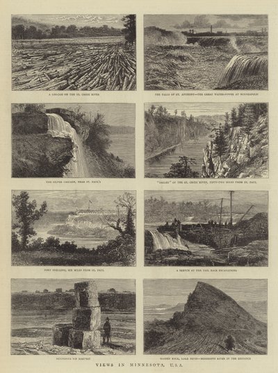 Vues du Minnesota, USA - William Henry James Boot