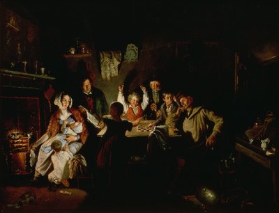Le jeu de dames - William Henry Knight