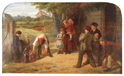 Le jeu du village, 1860 - William Henry Knight