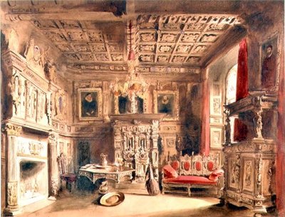 Intérieur Tudor - William Henry Lake Price