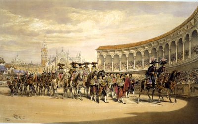 Entrée des toreros en procession - William Henry Lake Price
