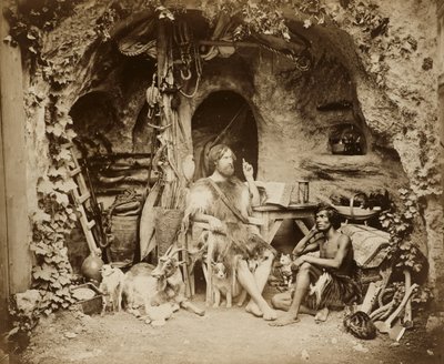 Robinson Crusoé, c.1856 - William Henry Lake Price