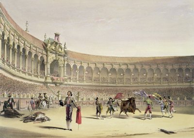 La Plaza de Séville, 1865 - William Henry Lake Price