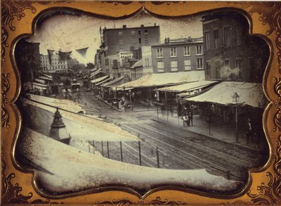 Chatham Square, New York, vers 1853 - William Henry Lewis