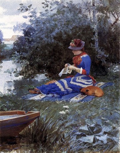 Un après-midi tranquille, 1880 - William Henry Lippincott