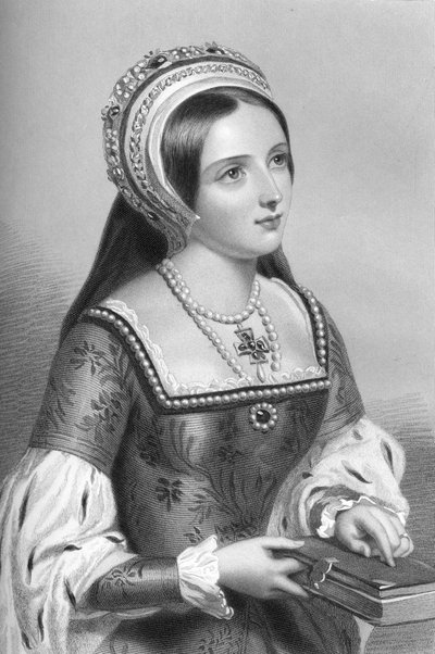 Catherine Parr 1512-1548, la sixième épouse du roi Henri VIII, 1851 - William Henry Mote
